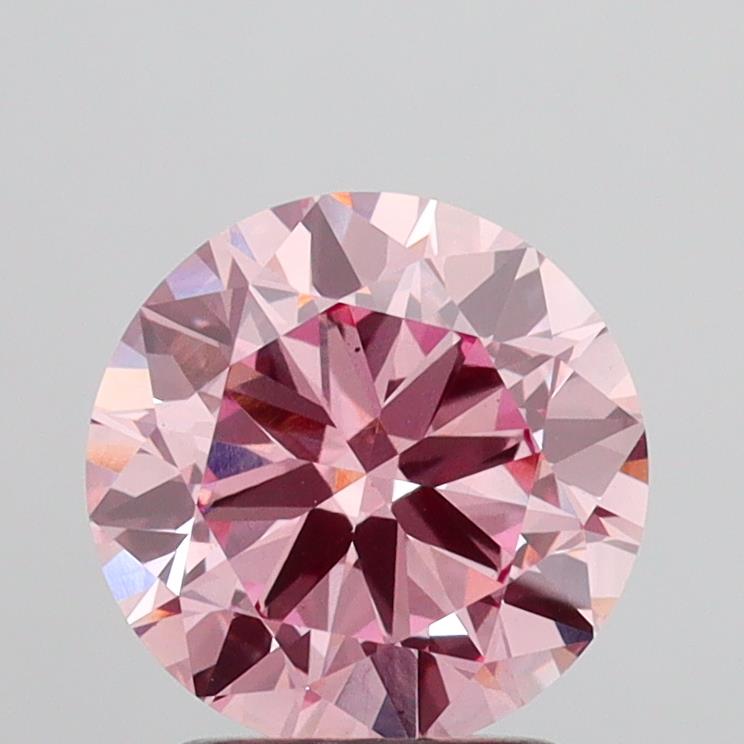 2.07 Carat Round Shaped, Very Good Cut, VS1 Clarity, IGI Certified Lab Grown Diamond