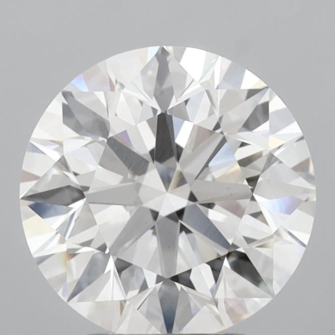 3.14 Carat Round Shaped, Ideal Cut, E Color, VS1 Clarity, IGI Certified Lab Grown Diamond