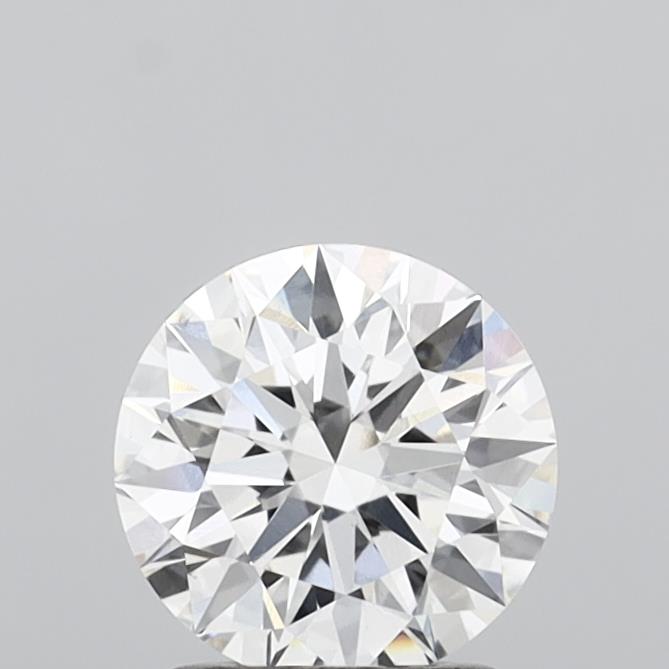 1.37 Carat Round Shaped, Ideal Cut, F Color, VVS2 Clarity, IGI Certified Lab Grown Diamond