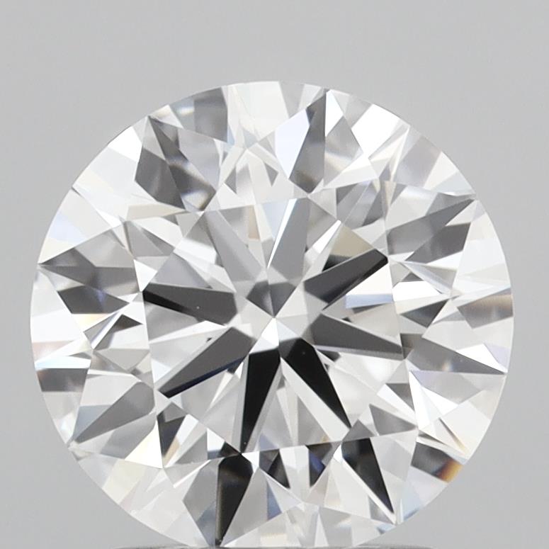 1.95 Carat Round Shaped, Ideal Cut, D Color, VVS2 Clarity, IGI Certified Lab Grown Diamond
