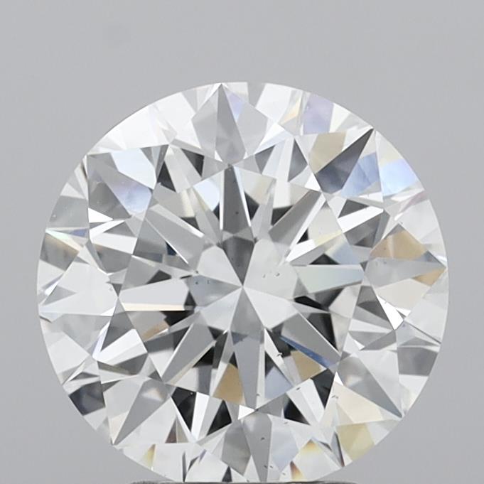 3.04 Carat Round Shaped, Ideal Cut, E Color, VS2 Clarity, IGI Certified Lab Grown Diamond