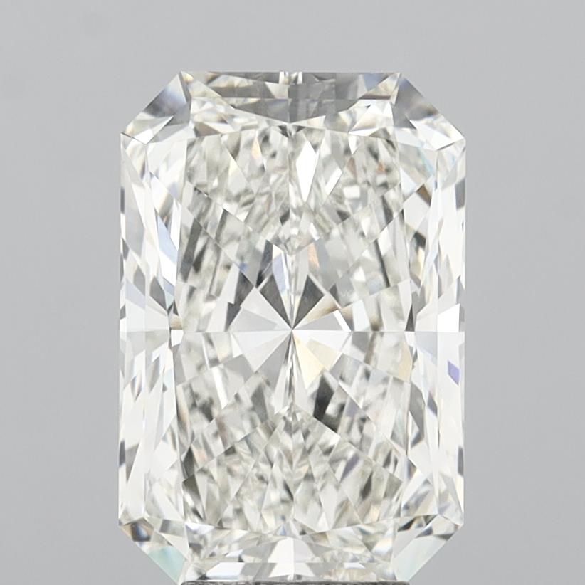 6.00 Carat Radiant Shaped, Excellent Cut, H Color, VVS2 Clarity, IGI Certified Lab Grown Diamond
