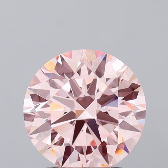 1.88 Carat Round Shaped, Ideal Cut, VS1 Clarity, IGI Certified Lab Grown Diamond