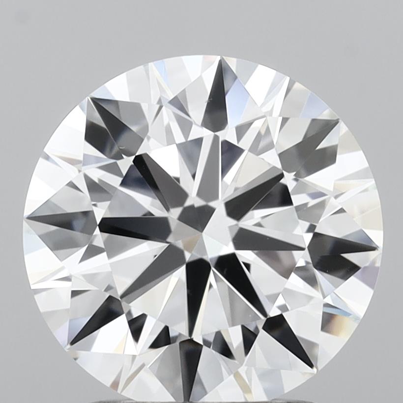 2.02 Carat Round Shaped, Ideal Cut, D Color, VS1 Clarity, IGI Certified Lab Grown Diamond
