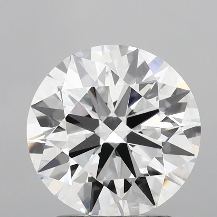 2.84 Carat Round Shaped, Ideal Cut, D Color, VVS2 Clarity, IGI Certified Lab Grown Diamond