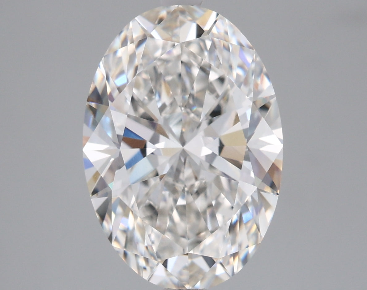 3.04 Carat Oval Shaped, Ideal Cut, G Color, VVS1 Clarity, IGI Certified Lab Grown Diamond