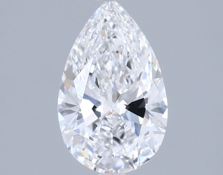 1.00 Carat Pear Shaped, Ideal Cut, D Color, VVS1 Clarity, IGI Certified Lab Grown Diamond