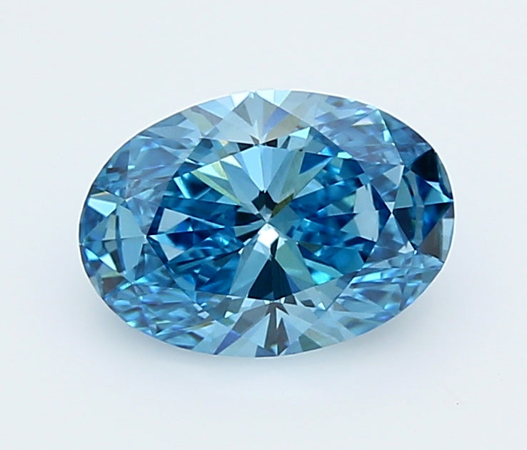1.52 Carat Oval Shaped, Ideal Cut, VVS2 Clarity, IGI Certified Lab Grown Diamond