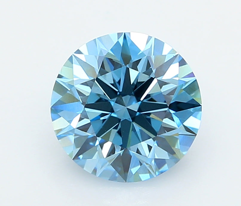 2.99 Carat Round Shaped, Excellent Cut, VVS2 Clarity, IGI Certified Lab Grown Diamond