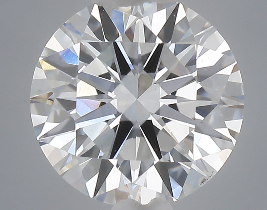 0.53 Carat Round Shaped, Excellent Cut, E Color, VS2 Clarity, IGI Certified Lab Grown Diamond