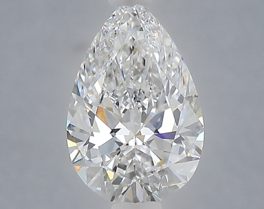 1.51 Carat Pear Shaped, Ideal Cut, D Color, VVS2 Clarity, IGI Certified Lab Grown Diamond