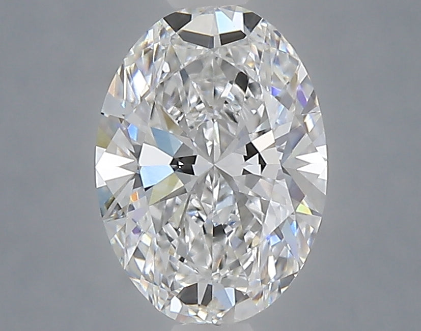 1.56 Carat Oval Shaped, Ideal Cut, D Color, VVS2 Clarity, IGI Certified Lab Grown Diamond
