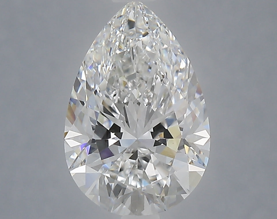 2.24 Carat Pear Shaped, Ideal Cut, E Color, VVS2 Clarity, IGI Certified Lab Grown Diamond
