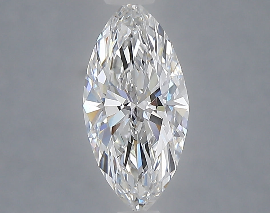 1.09 Carat Marquise Shaped, Ideal Cut, E Color, VVS2 Clarity, IGI Certified Lab Grown Diamond