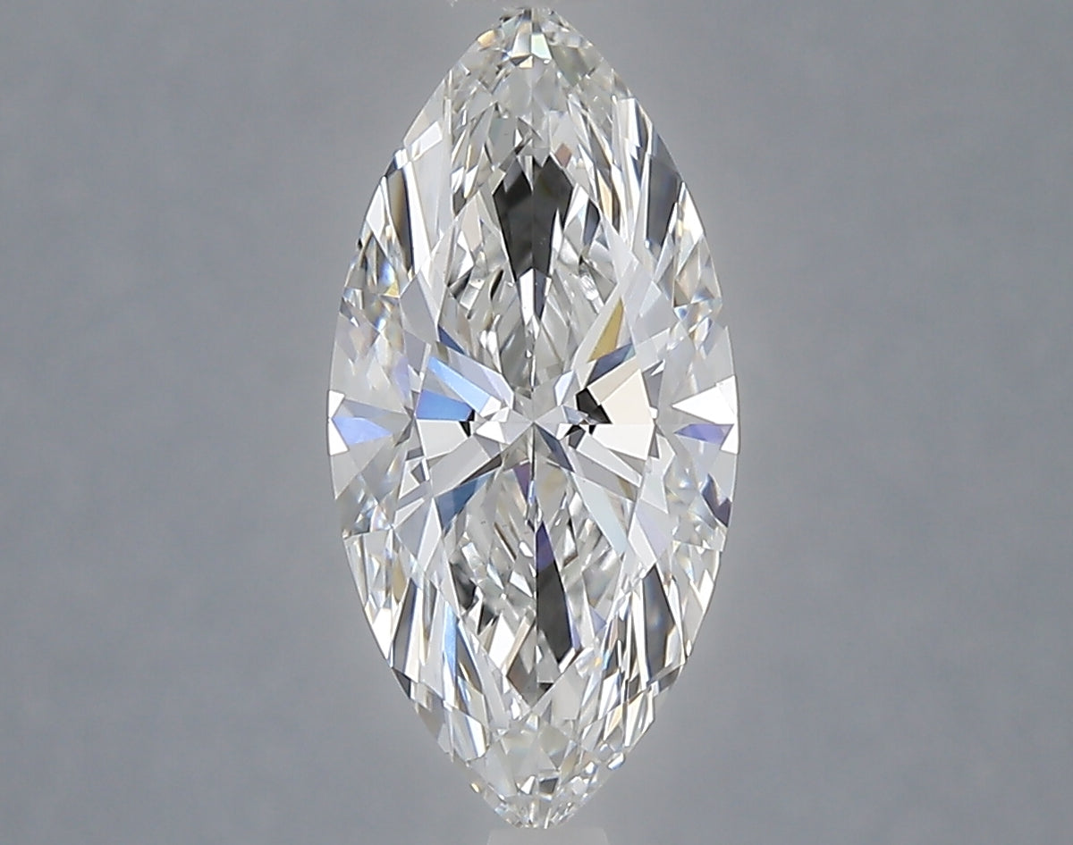 2.06 Carat Marquise Shaped, Ideal Cut, E Color, VVS2 Clarity, IGI Certified Lab Grown Diamond