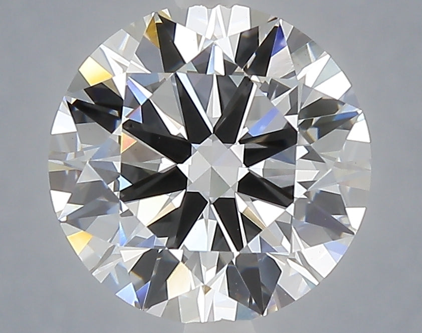 3.01 Carat Round Shaped, Excellent Cut, E Color, VVS2 Clarity, IGI Certified Lab Grown Diamond