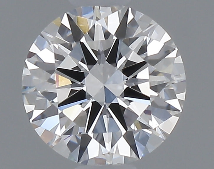 0.53 Carat Round Shaped, Very Good Cut, D Color, VVS2 Clarity, IGI Certified Lab Grown Diamond