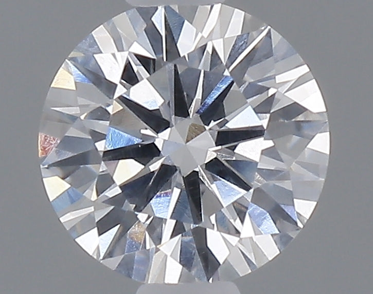 0.54 Carat Round Shaped, Excellent Cut, D Color, VVS2 Clarity, IGI Certified Lab Grown Diamond