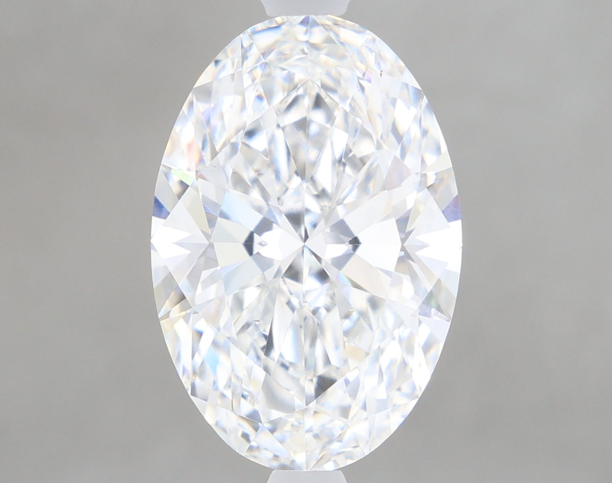 2.88 Carat Oval Shaped, Ideal Cut, E Color, VS1 Clarity, IGI Certified Lab Grown Diamond