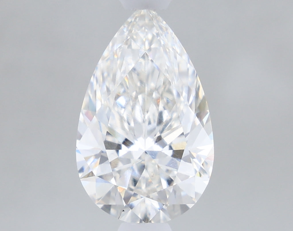 1.05 Carat Pear Shaped, Ideal Cut, G Color, VS1 Clarity, IGI Certified Lab Grown Diamond
