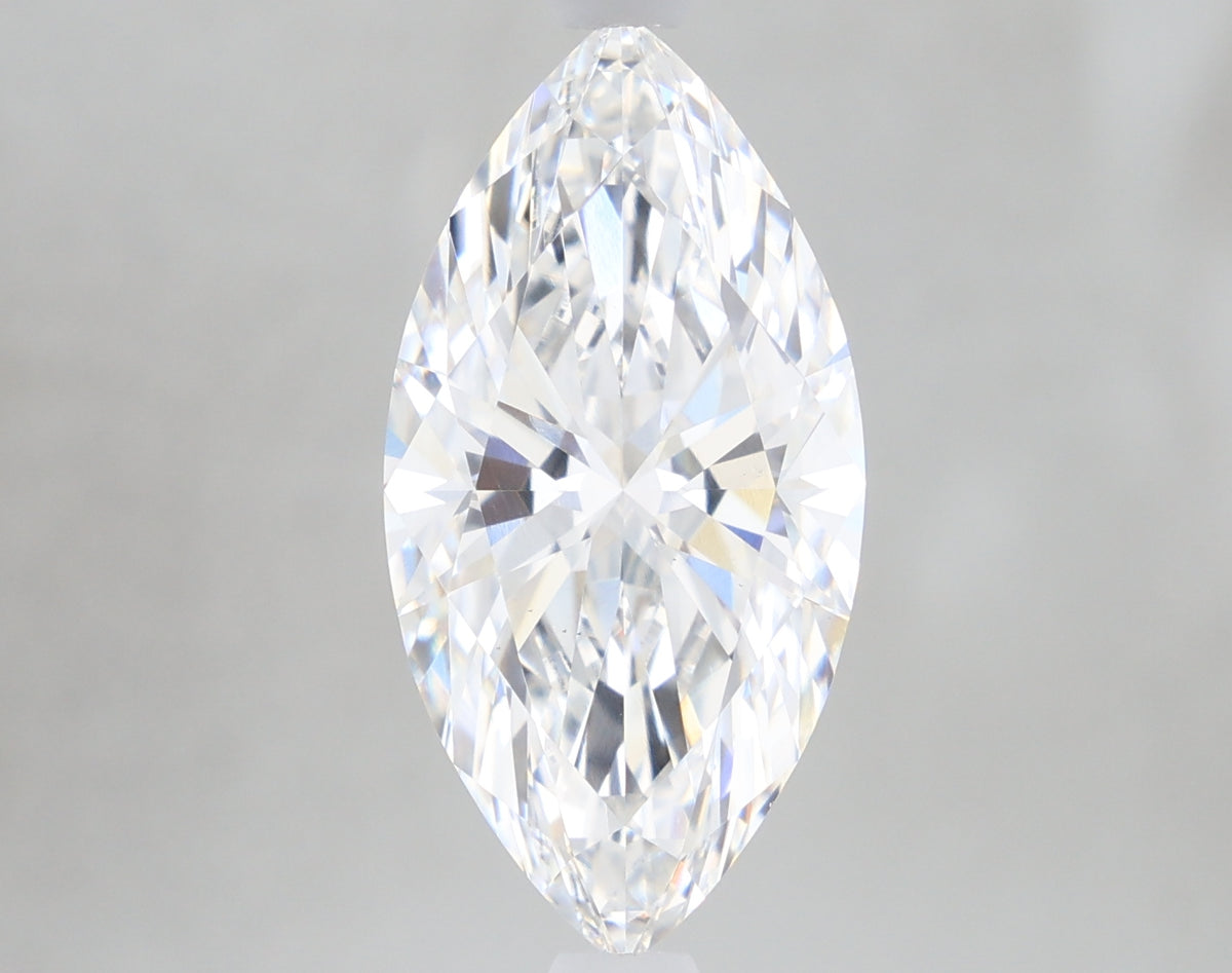 2.39 Carat Marquise Shaped, Ideal Cut, E Color, VS1 Clarity, IGI Certified Lab Grown Diamond