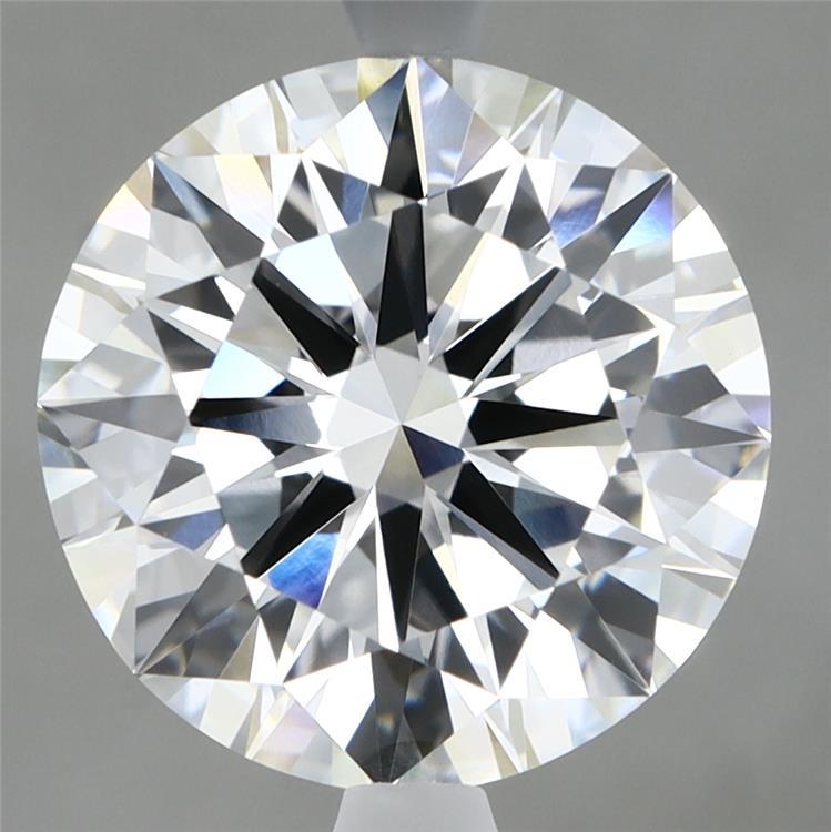 5.54 Carat Round Shaped, Ideal Cut, E Color, VVS2 Clarity, IGI Certified Lab Grown Diamond