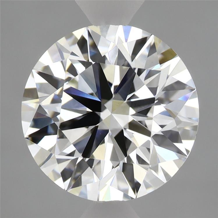 2.80 Carat Round Shaped, Ideal Cut, G Color, VVS2 Clarity, IGI Certified Lab Grown Diamond