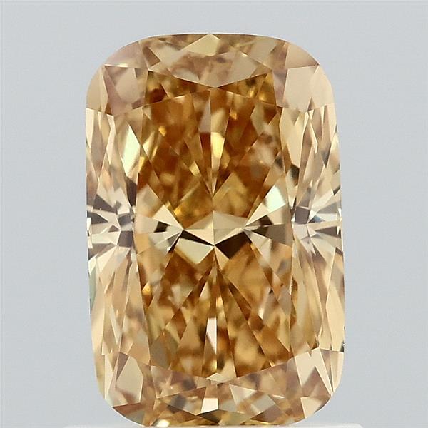 1.16 Carat Cushion Shaped, Excellent Cut, FANCY INTENSE YELLOW Color, VS1 Clarity, IGI Certified Lab Grown Diamond
