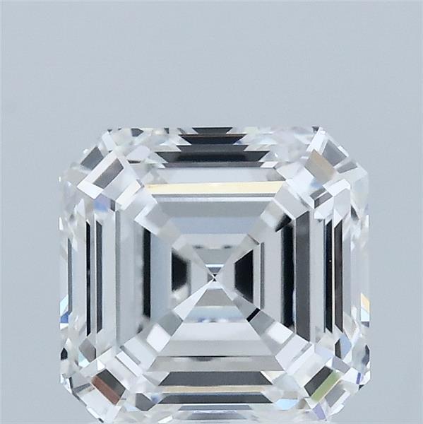 2.01 Carat Asscher Shaped, Ideal Cut, E Color, VS1 Clarity, IGI Certified Lab Grown Diamond