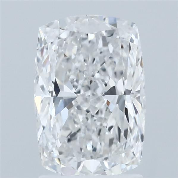 2.02 Carat Cushion Shaped, Excellent Cut, D Color, VVS2 Clarity, IGI Certified Lab Grown Diamond