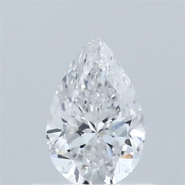 0.52 Carat Pear Shaped, Ideal Cut, D Color, VVS2 Clarity, IGI Certified Lab Grown Diamond