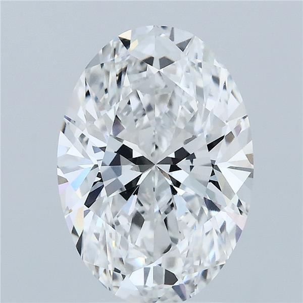 3.08 Carat Oval Shaped, Ideal Cut, E Color, VVS2 Clarity, IGI Certified Lab Grown Diamond