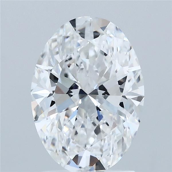 2.00 Carat Oval Shaped, Excellent Cut, E Color, VVS2 Clarity, IGI Certified Lab Grown Diamond