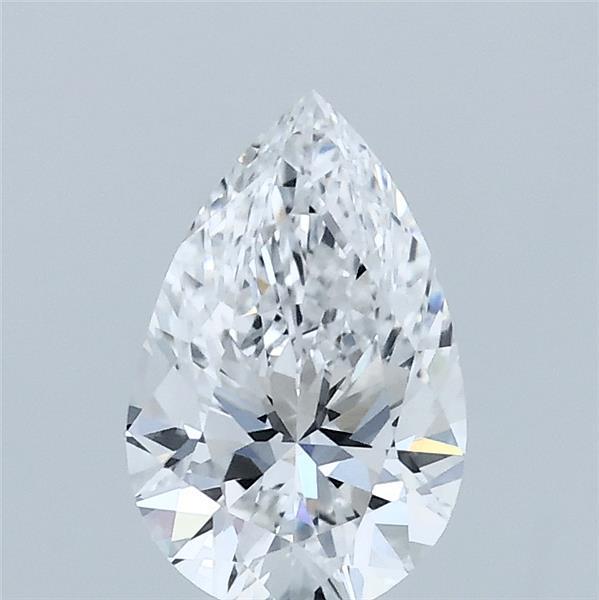 1.00 Carat Pear Shaped, Ideal Cut, D Color, VVS1 Clarity, IGI Certified Lab Grown Diamond