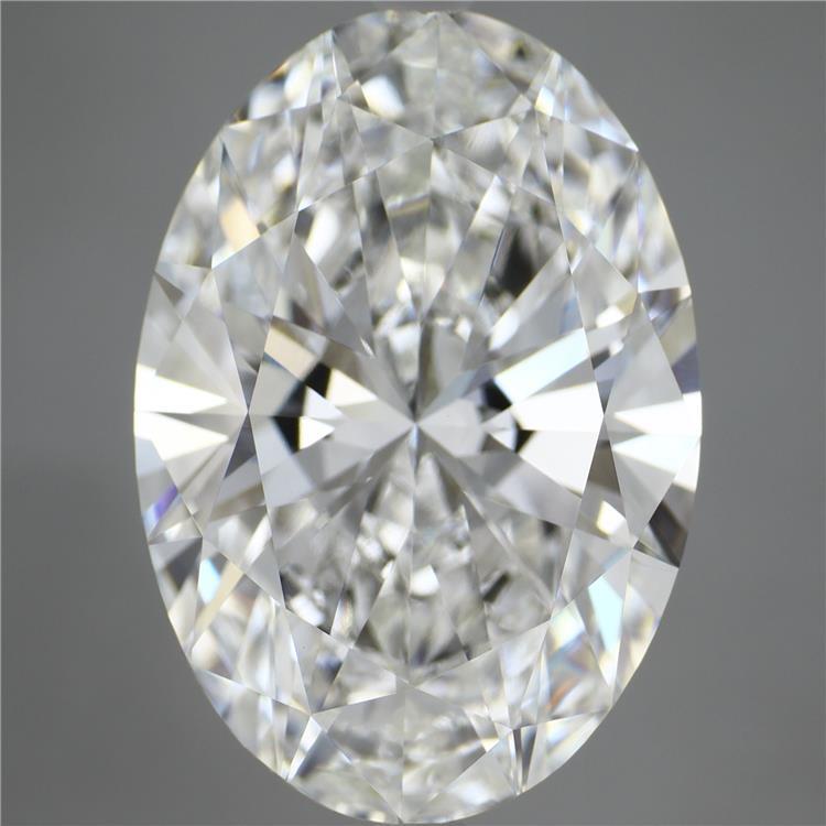 8.10 Carat Oval Shaped, Ideal Cut, E Color, VVS2 Clarity, IGI Certified Lab Grown Diamond