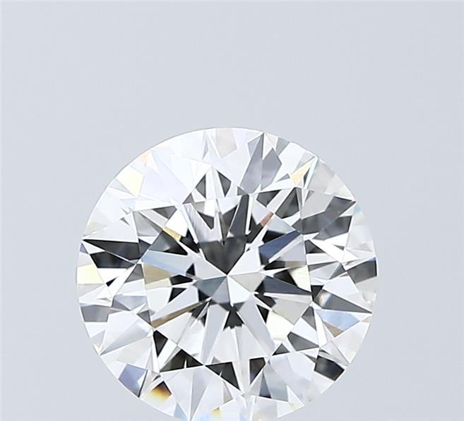 2.03 Carat Round Shaped, Ideal Cut, E Color, VVS2 Clarity, IGI Certified Lab Grown Diamond