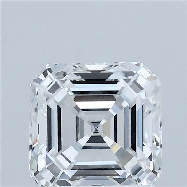1.56 Carat Asscher Shaped, Ideal Cut, E Color, VVS2 Clarity, IGI Certified Lab Grown Diamond