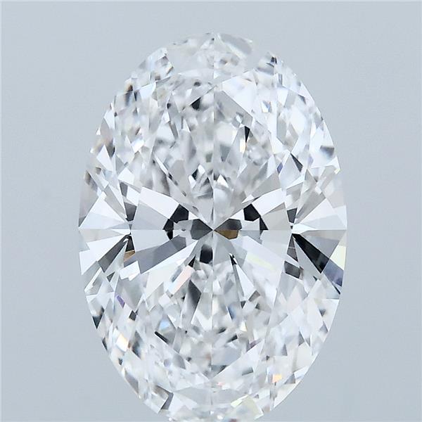 3.04 Carat Oval Shaped, Ideal Cut, D Color, VVS2 Clarity, IGI Certified Lab Grown Diamond