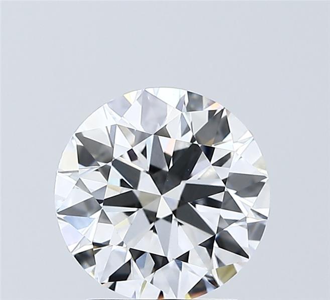 2.04 Carat Round Shaped, Ideal Cut, E Color, VVS2 Clarity, IGI Certified Lab Grown Diamond