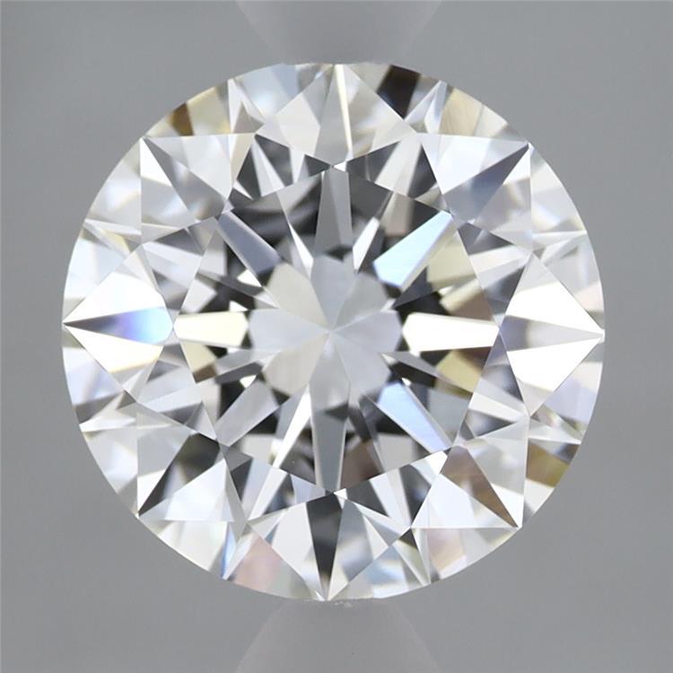 3.21 Carat Round Shaped, Excellent Cut, D Color, VVS2 Clarity, IGI Certified Lab Grown Diamond