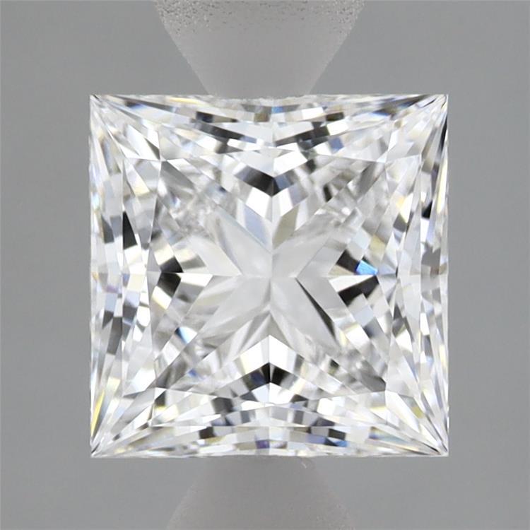 2.08 Carat Princess Shaped, Excellent Cut, D Color, VVS2 Clarity, IGI Certified Lab Grown Diamond
