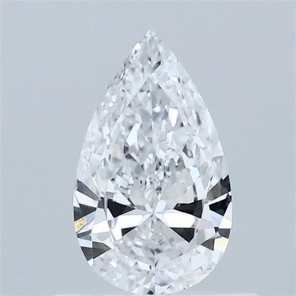 0.52 Carat Pear Shaped, Very Good Cut, D Color, VVS2 Clarity, IGI Certified Lab Grown Diamond