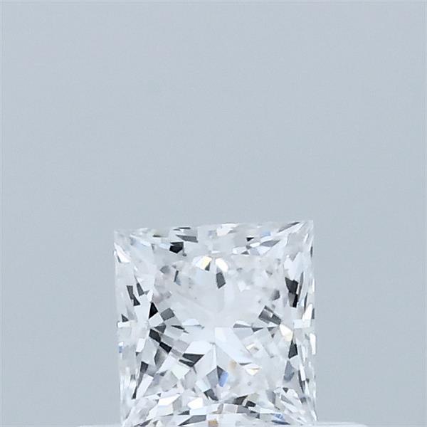 0.40 Carat Princess Shaped, Ideal Cut, D Color, VVS1 Clarity, IGI Certified Lab Grown Diamond
