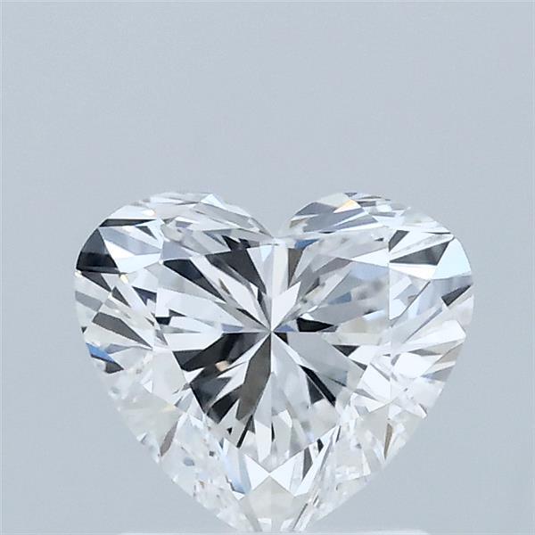 1.02 Carat Heart Shaped, Ideal Cut, D Color, VVS2 Clarity, IGI Certified Lab Grown Diamond