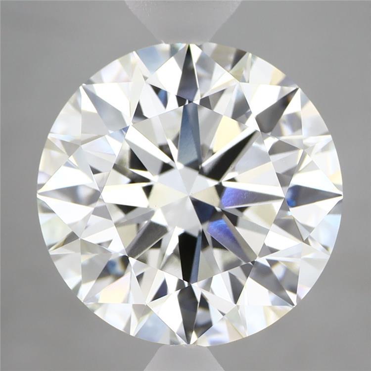 6.01 Carat Round Shaped, Ideal Cut, F Color, VVS2 Clarity, IGI Certified Lab Grown Diamond