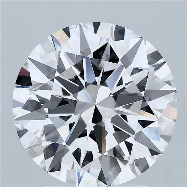 3.03 Carat Round Shaped, Ideal Cut, E Color, VVS2 Clarity, IGI Certified Lab Grown Diamond