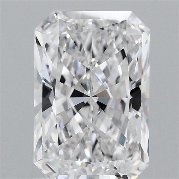 1.56 Carat Radiant Shaped, Ideal Cut, D Color, VVS1 Clarity, IGI Certified Lab Grown Diamond