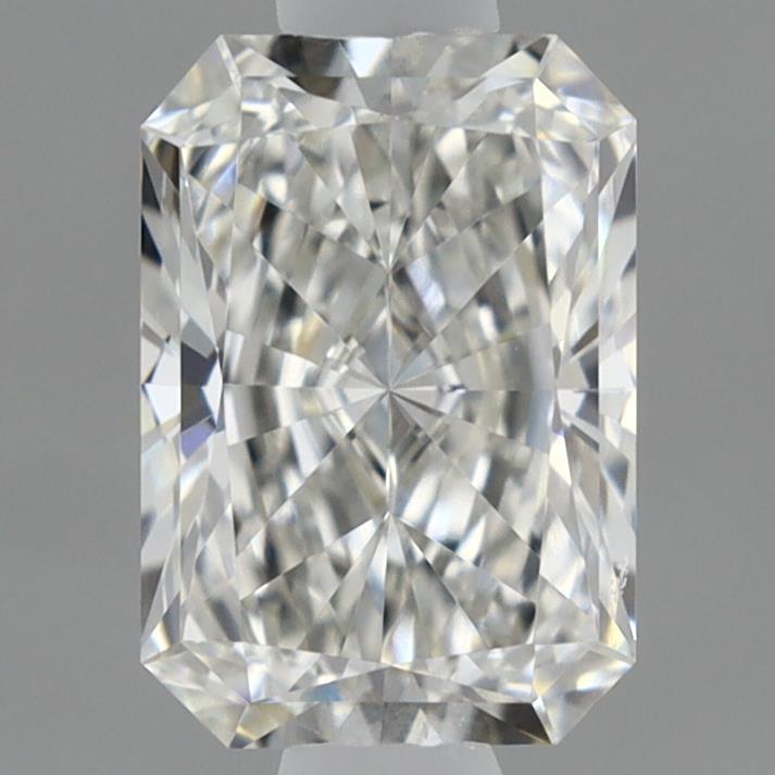 0.59 Carat Radiant Shaped, Ideal Cut, F Color, VVS1 Clarity, IGI Certified Lab Grown Diamond