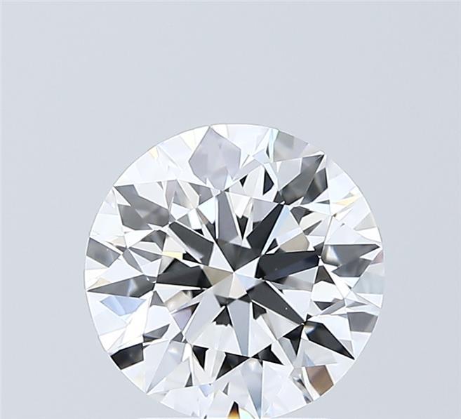 2.04 Carat Round Shaped, Ideal Cut, D Color, VVS2 Clarity, IGI Certified Lab Grown Diamond