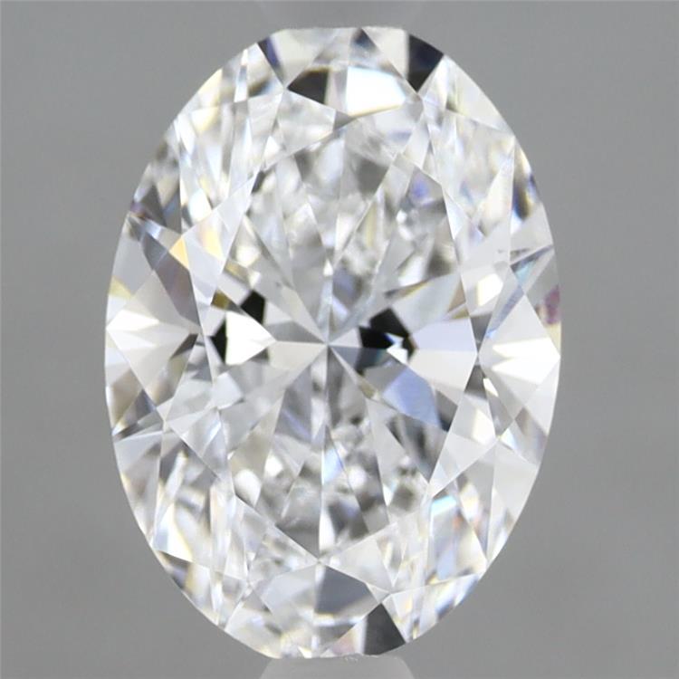 2.08 Carat Oval Shaped, Ideal Cut, D Color, VVS2 Clarity, IGI Certified Lab Grown Diamond